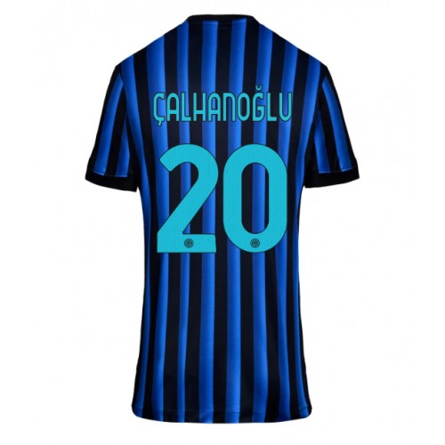 Dámy Fotbalový dres Inter Milan Hakan Calhanoglu #20 2025-26 Domácí Krátký Rukáv